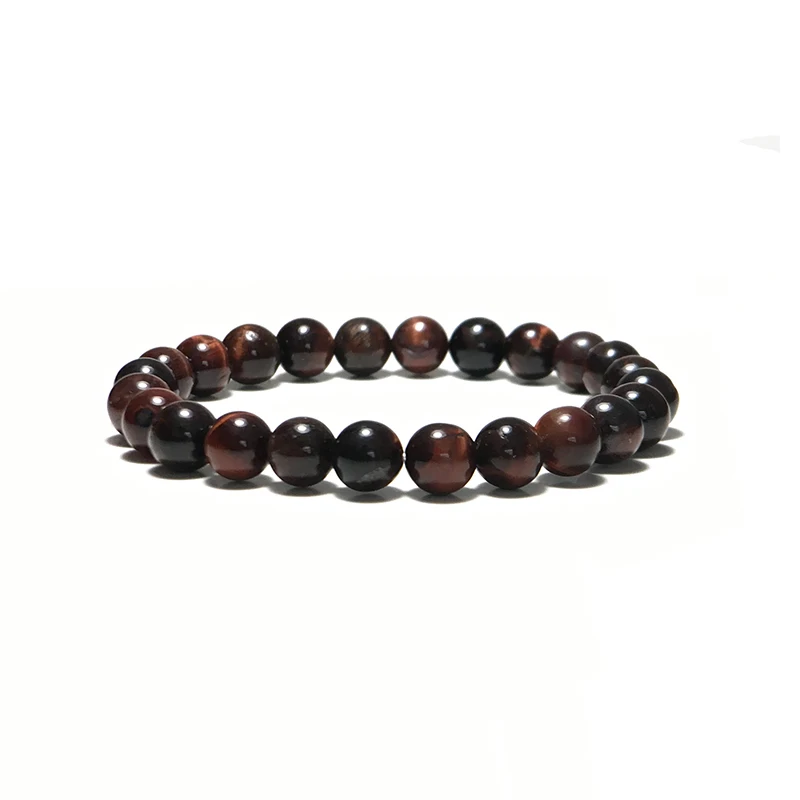 Minimalist Handmade Natural Stone Beads Bracelet Luxury Tiger Eye Buddha Braclet For Women Men Yoga Prayer Mala Jewelry Homme