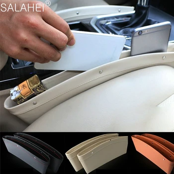 

Car Seat Gap Filler Organizer Drop Catcher Pocket Between Seat And Console Car Side Stowing Holder For Phone Accessories