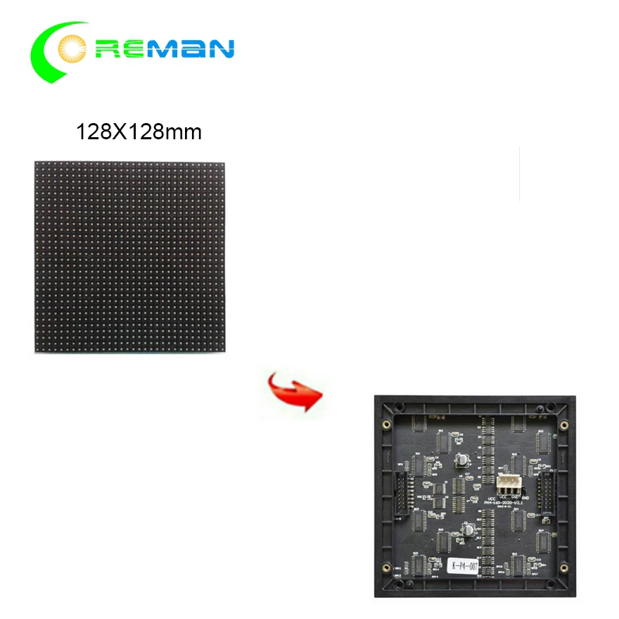 128*128 мм P4 Крытый SMD2121 RGB полноцветный светодиодный экран рекламы модульный блок доска 32*32 пикселей с высоким разрешением