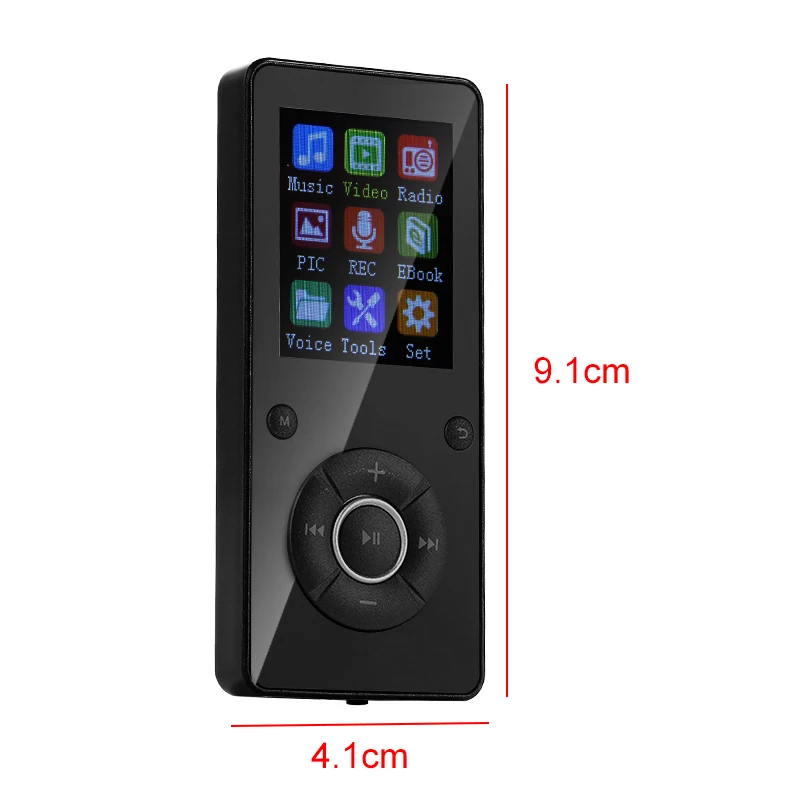 Горячая T3 MP3-плеер портативный музыкальный плеер 1,8 дюймов Bluetooth 4,2 поддержка 32G без потерь Hifi музыка