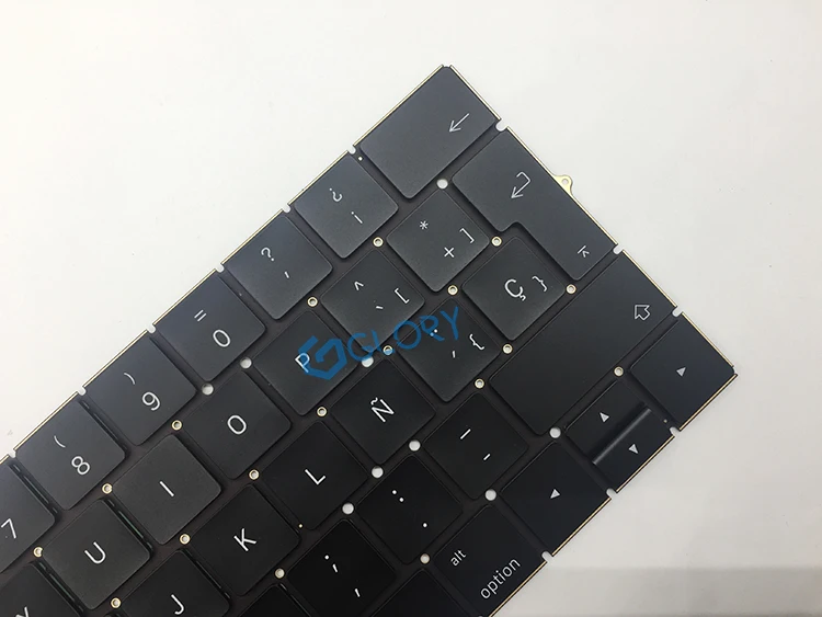 A1706 A1707 испанская клавиатура раскладка клавиатуры для Macbook Pro 1" 15" Touchbar A1706 A1707 ES Испания клавиатура на замену