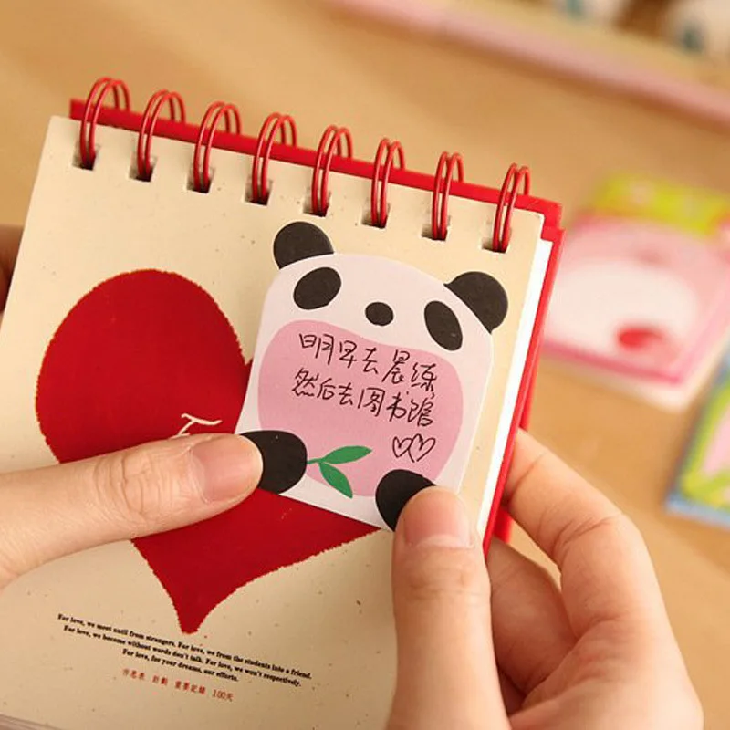 Kawaii Sticky Notes детские игрушки мультфильм memo pad 20 листов мини клейкая бумага книжный