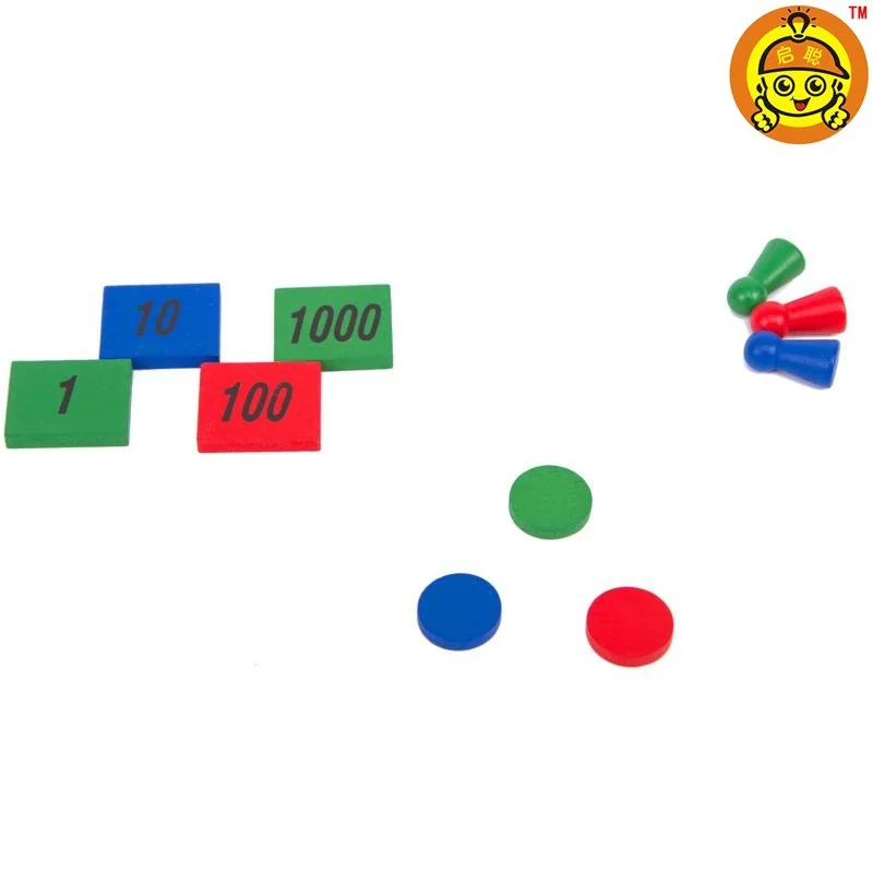

Montessori Early Educational Teaching Aid Stamp Game Primary School Mathematics Addition And Subtraction Arithmetic Toy