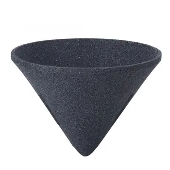 

Coffee Filter Cone Shape Non-Porous Coffee Strainer Alumina Ore Tea Filter Coffee Filter Accessories Tea Filter