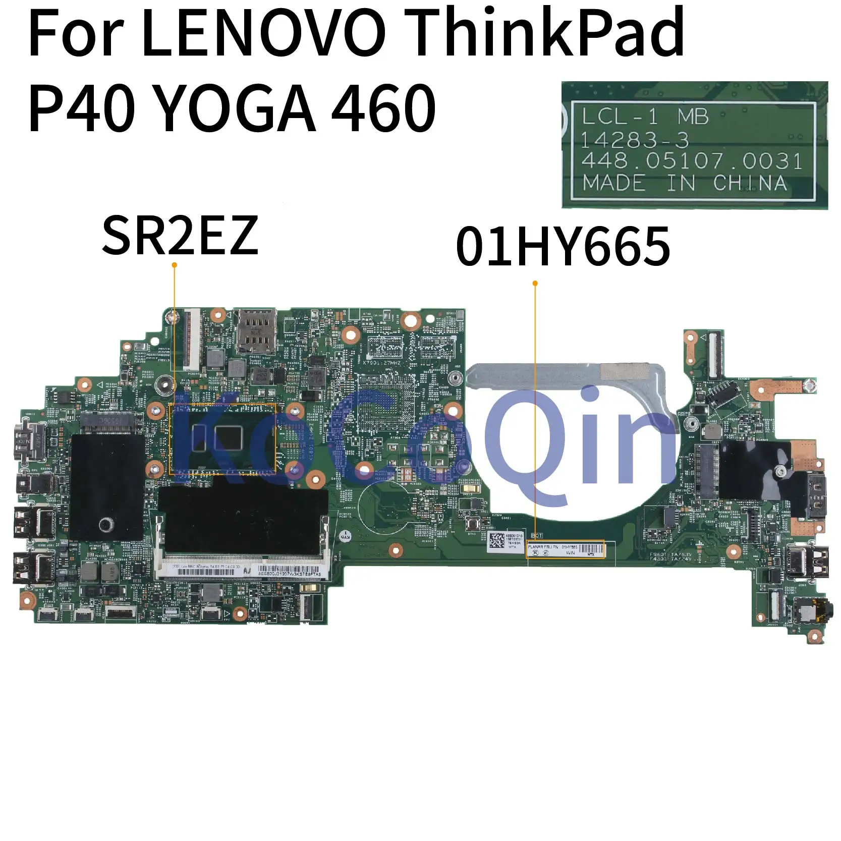 Материнская плата KoCoQin для ноутбука LENOVO ThinkPad P40 YOGA 460 I7 6500U ME906S материнская 00UP145 01EN107
