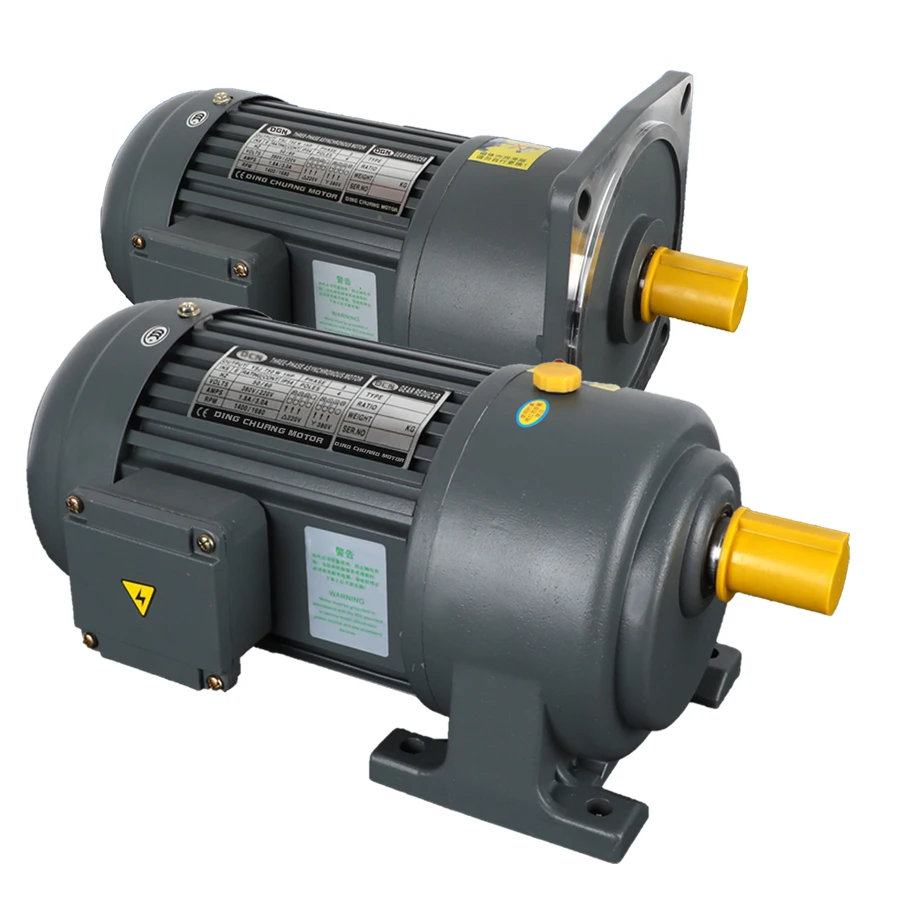 Горизонтальная 380V мотор-редуктор 200 W/400w550w750w1500w трехфазный с регулировкой скорости и уменьшая мотор