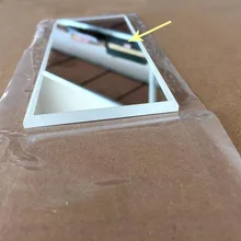 Оптическое стекло плоское отражатель студента экспериментальный лист алюминированный зеркальный элемент для обучения оборудования подгонянный