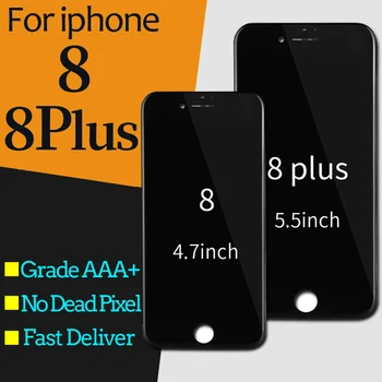 

5X/lot Top Quality No Dead Pixe For iPhone 8 LCD 5.5 For iPhone 8P 8 Plus LCD 3D Touch Display Digitizer Replacement LCD Screen