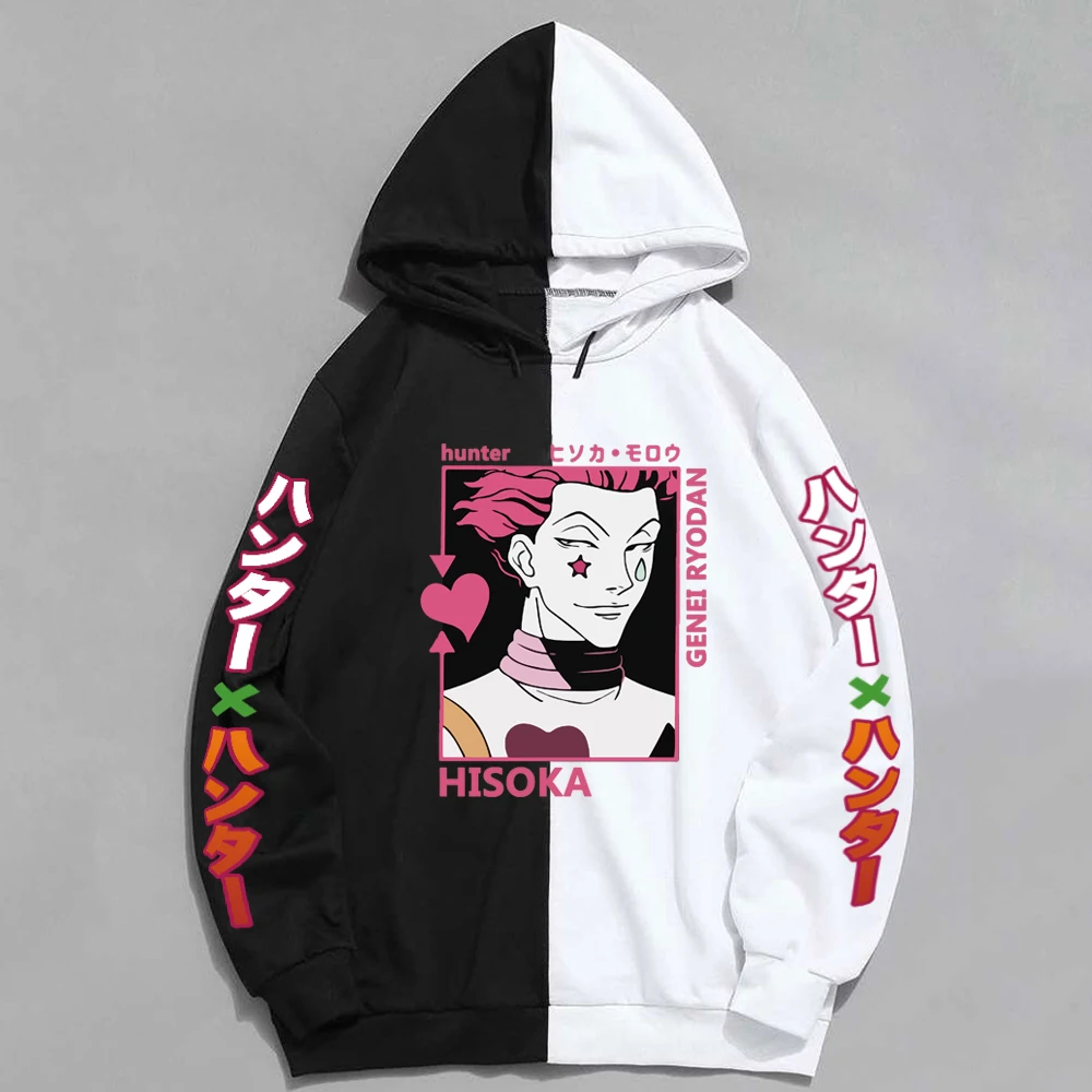 

Anime Hunter X Hunater Killua Hisoka Long Sleeve Hoodie Sweatshirt Coat