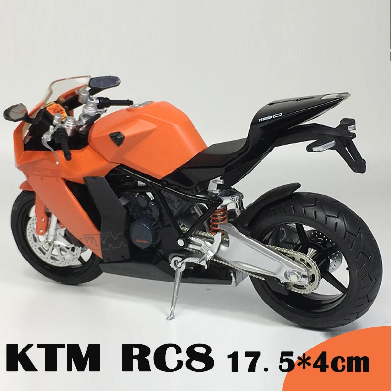 Заводская 1:12 KTM 450 SX горная рама из сплава для кросса, модель мотоцикла, рама из сплава, Детский Рождественский подарок - Цвет: KTM RC8