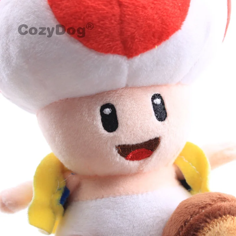 Супер Марио Bros Toad фигурка мягкие куклы плюшевая жаба игрушка 18 подарки для детей