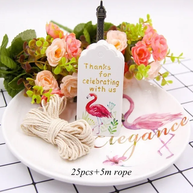 1set Flamingo DIY Paper Umbrella Drink Picks Paperboard Crafts Straws Pineapple For Summer Birthday Hawaiian Party Decorations 25pcs Flamingo A 