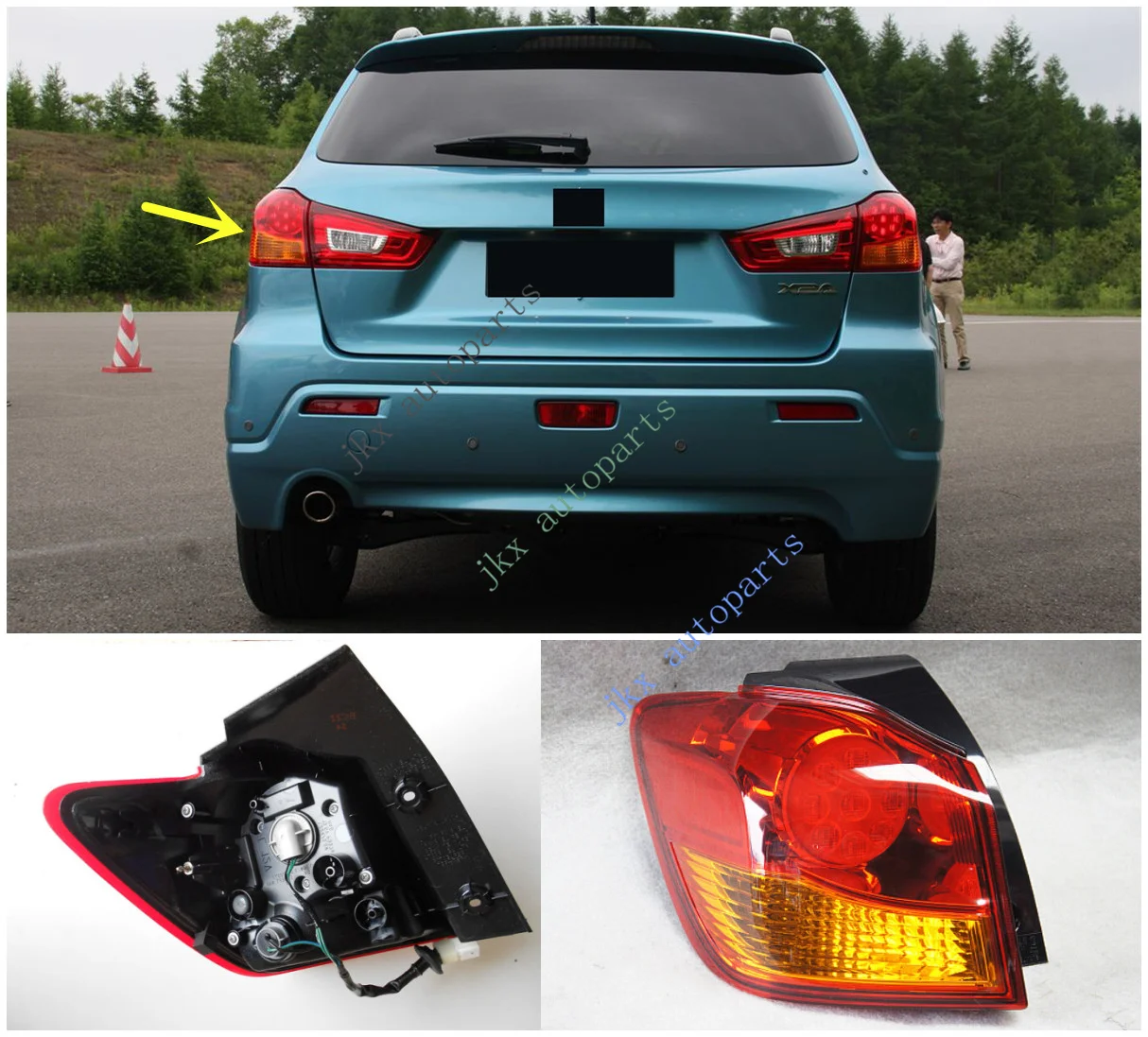 Левая БОКОВАЯ световая сигнальная лампа 1 шт. для Mitsubishi Outlander Sport ASX RVR 2011