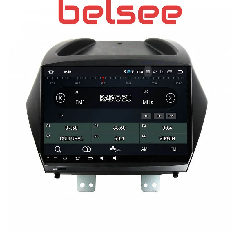 Belsee 2din Android 9,0 " экран автомобиля Радио мультимедийный плеер для hyundai Tucson ix35 2009 2010 2011 2012 2013 20142015 gps Navi