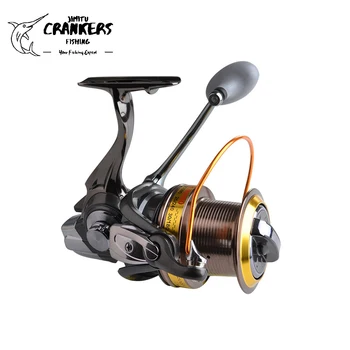 

Crankers Fishing Reel High Speed Spool Spinning 4.6:1 Gear Ratio Carp Fishing Trackle Left/Right Hand Fishing Accessroies Wheels