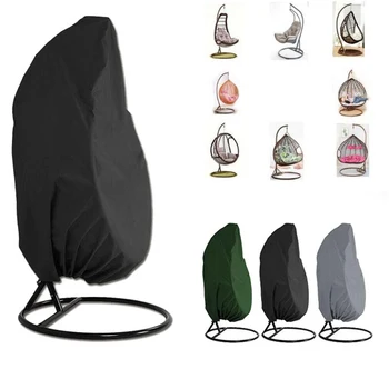 

Garden Hanging Swing Chair Cover Dustproof Waterproof UV Protection Universal Cover Oxford Cloth Outdoor Furniture Set