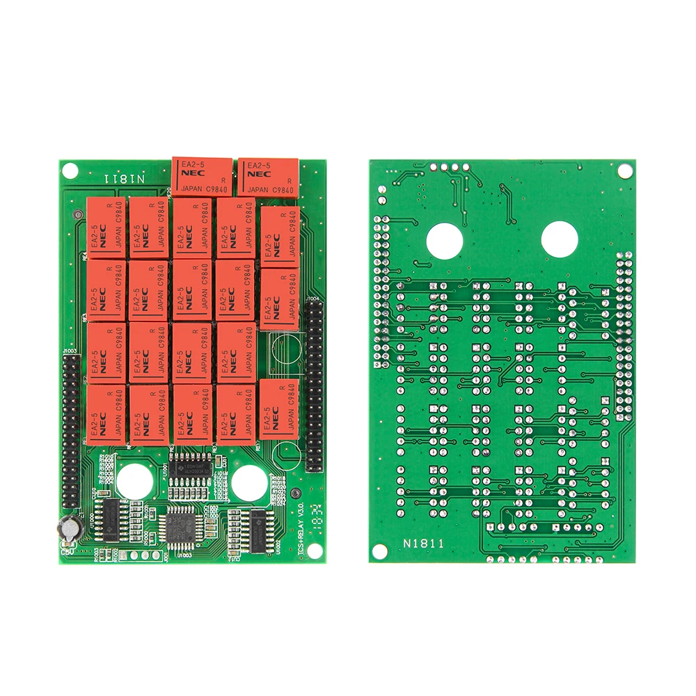 TCS Multidiag Pro+ R1 Keygen V3.0 NEC Реле двойной платы PCB OBDII интерфейс автомобиля/грузовика Диагностический Инструмент TCS автоматический сканер