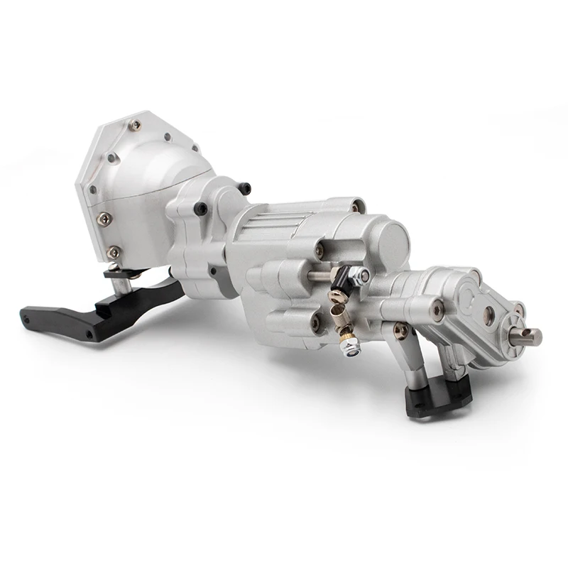 KYX DIY V8 коробка передач для 1/10 scx10-ll 90046 подходит 36 мм мотор