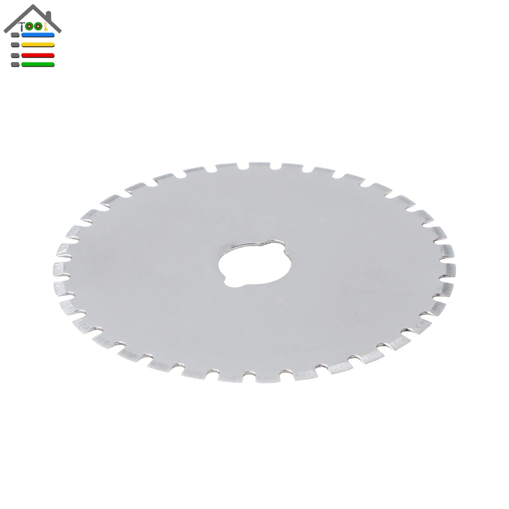 5Pcs Perforating Replacement Blades Crochet Edge Skip Blades Rotary Cutter  Accessories for Crochet Edge Projects Fleece and Scrapbooking 45mm