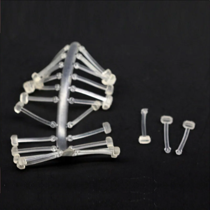 5 Karten Karpfen Angeln Haar Rig 20/22/25/27mm Angeln Köder Stop Pop Up Rig Stopper Klare Farbe Boilie Einsätze B368 – Detail 4