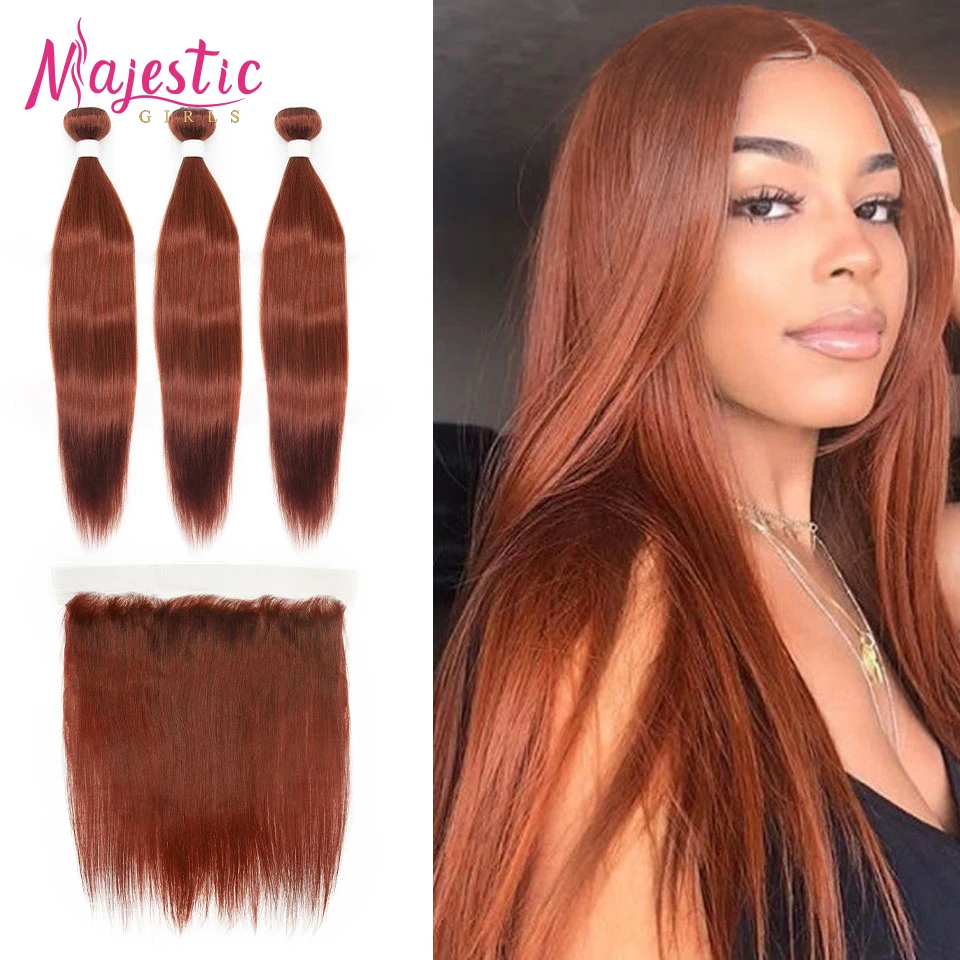 99j Burgundy Human Hair Bundles With Frontal 13x4 Pre Colored Peruvian Straight Hair Weave Bundles Human Hair Extensions 3 4 Bundles With Closure Aliexpress