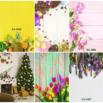 

Vinyl Custom Photography Backdrops Prop Wooden Planks Theme Photography Background XJ200410-01