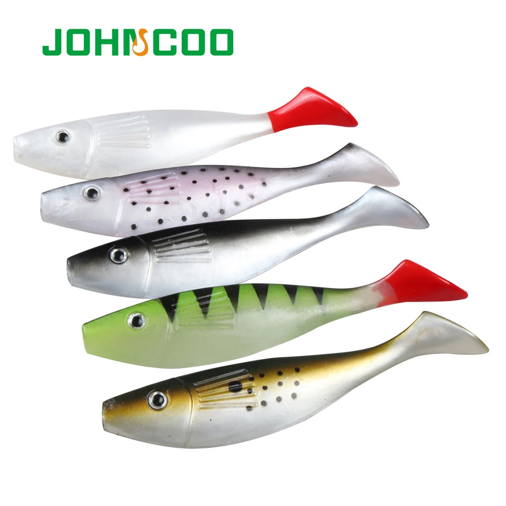 JOHNCOO-Ʈ   6pcs /110mm 4pcs /150mm Teeze Pro Shad Lure Berserk ٴ  轺 ũ  Ʈ ̳