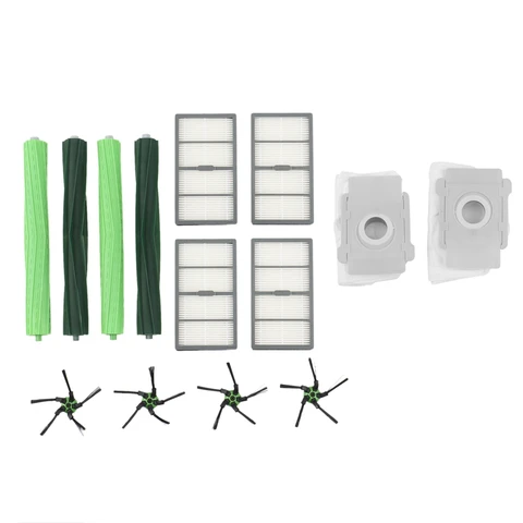 Parts Of HEPA Filter For Irobot Roomba S9 (9150) S9 + S9 Plus (9550) S Series Main Brush Side Brush Dust Bag