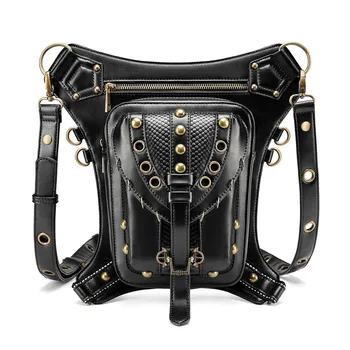 

Punk Bags Steampunk Vintage Motorcycle Bag Women's Shoulder Bag Crossbody Bag Women's Messnger Bags Handbag Big Tote Punk Bag