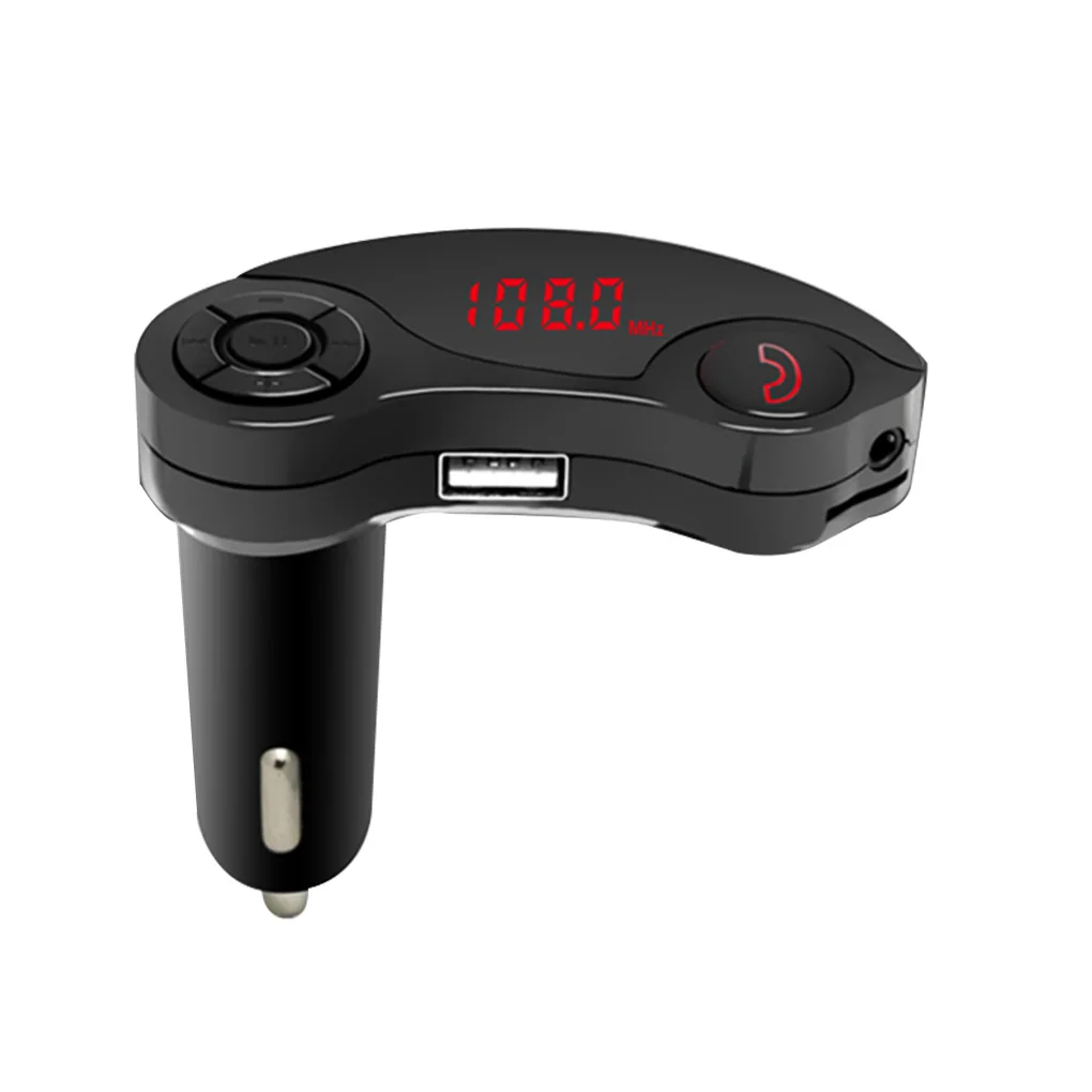 Мини Bluetooth 3,0 USB телефон автомобильное зарядное устройство fm-передатчик беспроводной автомобильный комплект MP3 музыкальный плеер Поддержка TF карты