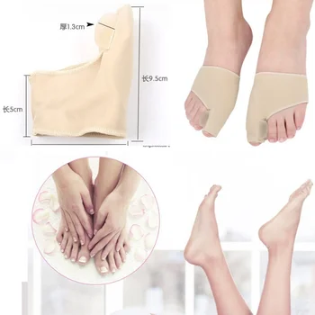 

A Set Of Silicone Gel Toe Valgus Corrector Foot Care Gel Capsule Protector Toe Separator Orthopedic Straightening Machine