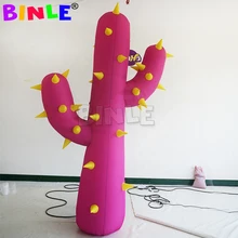 Magnifique Cactus gonflable géant de 10 pieds, pour décoration de scène d'événements de fête, offre spéciale