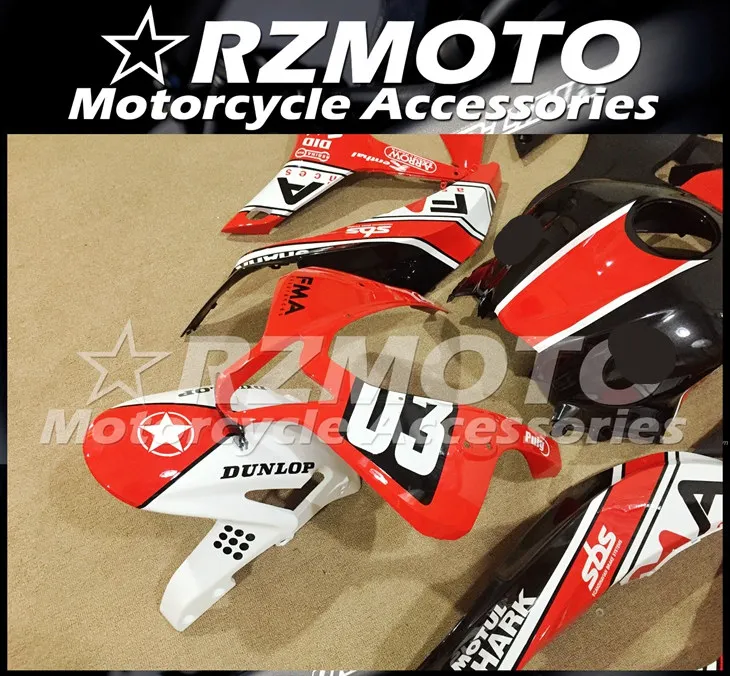 Мотоциклетный обтекатель abs комплект для HONDA CBR600RR F5 2007-2008 год корпусные детали moldStore № 0685