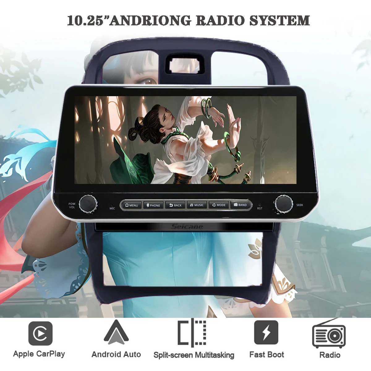 Android 11 Octa-Core Head Unit Hu 4G In Dash Car Radio Multimedia Lettore Video Navigazione Gps Per Hyundai Sonata Ef Head Unit