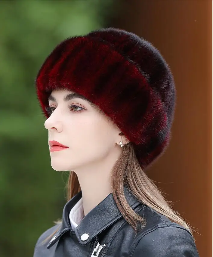 Novo inverno chapéu feminino gorro de inverno