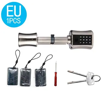 

80mm OS153B Smart Door Fingerprint Lock Remote Control Smart Deadbolt WIFI Electric Lock Smart Card Digital Code