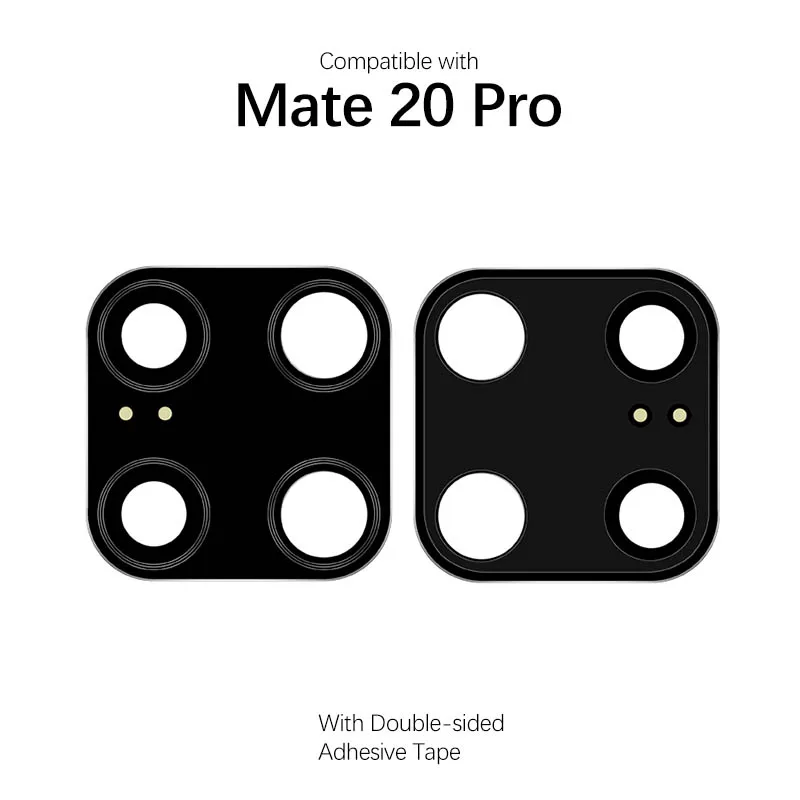 Объектив задней камеры для huawei mate 20 Объективы задней камеры для huawei mate 20 X Pro запасные части с клейкой лентой