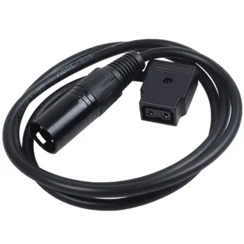 

HTHL-Length 1m Power Cord D-TAP XLR Female to 4 Pin Male Adapter Cable Adapt XLR female to D-tap