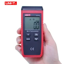 UNI-T ut373 mini tacômetro do laser digital não-contato tacômetro faixa de medição 10-99999rpm tacômetro odômetro km/h retroiluminação