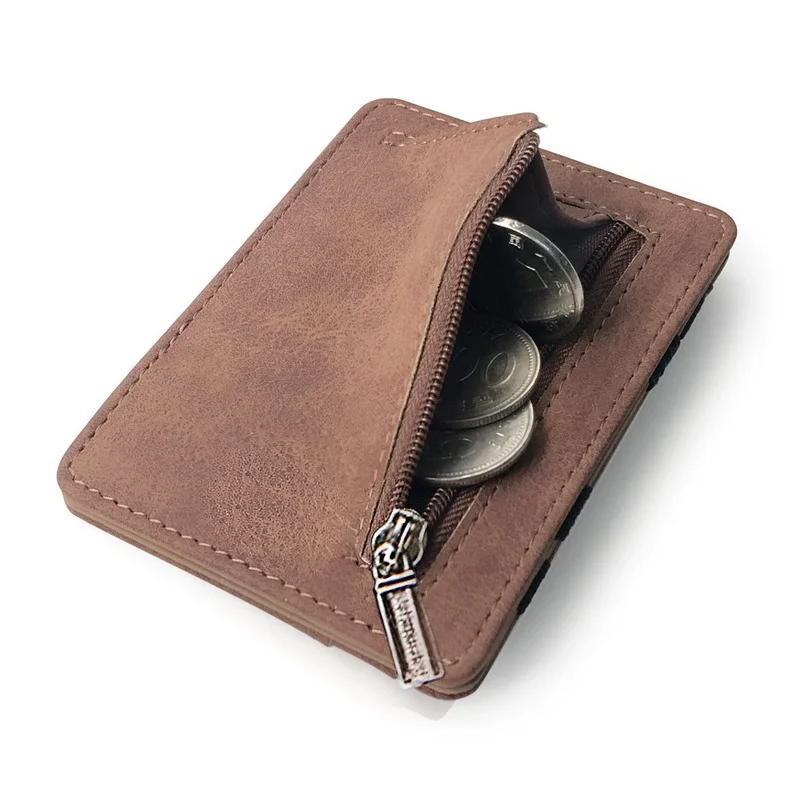 Men PU Leather Wallet Coin Purse Card Holder