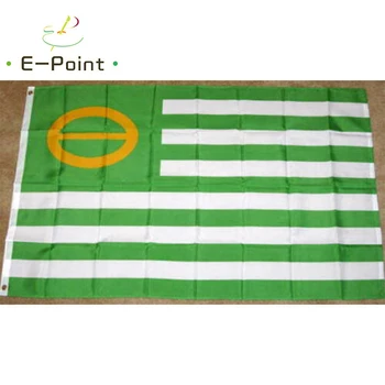 

Ecology Flag Green Party Earth Day Peace 2ft*3ft (60*90cm) 3ft*5ft (90*150cm) Size Christmas Decorations for Home Flag Banner