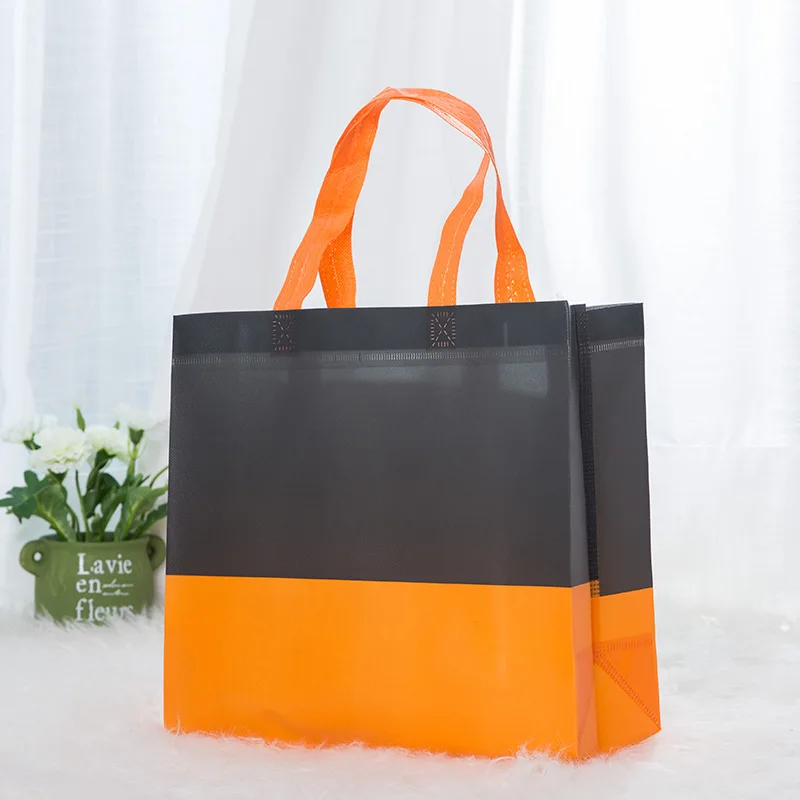 Новая женская складная хозяйственная сумка EcoTote, большая сумка унисекс из нетканого материала, холщовые мешки для хранения, многоразовые продуктовые хозяйственные сумки - Цвет: Золотой