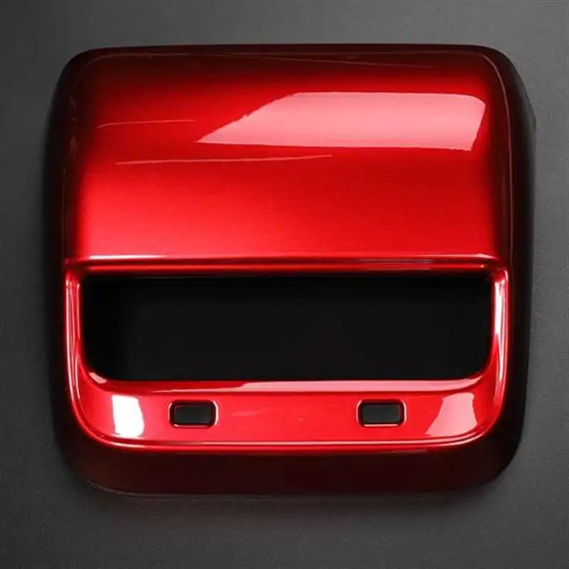 Глазурь красный цвет задний воздушный порт для Tesla модель 3 Y автомобильный