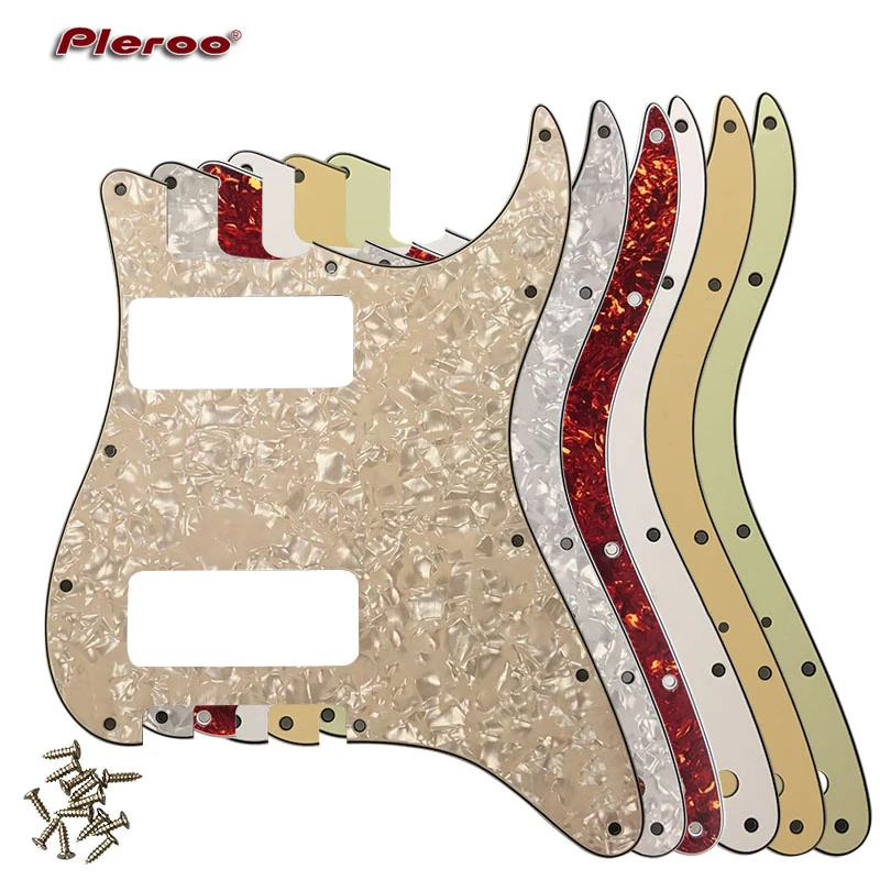 

Pleroo Custom отличное качество, детали для гитары для США, 11 отверстий для винтов, струйная гитара, заготовка для гитары с 2P90 хамбакерами, несколько цветов