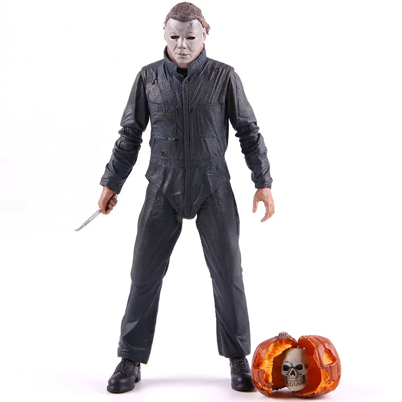 Neca фигурки Хэллоуин II конечная Майкл Майерс ПВХ Западный фильм фигурка Коллекционная модель игрушка подарок