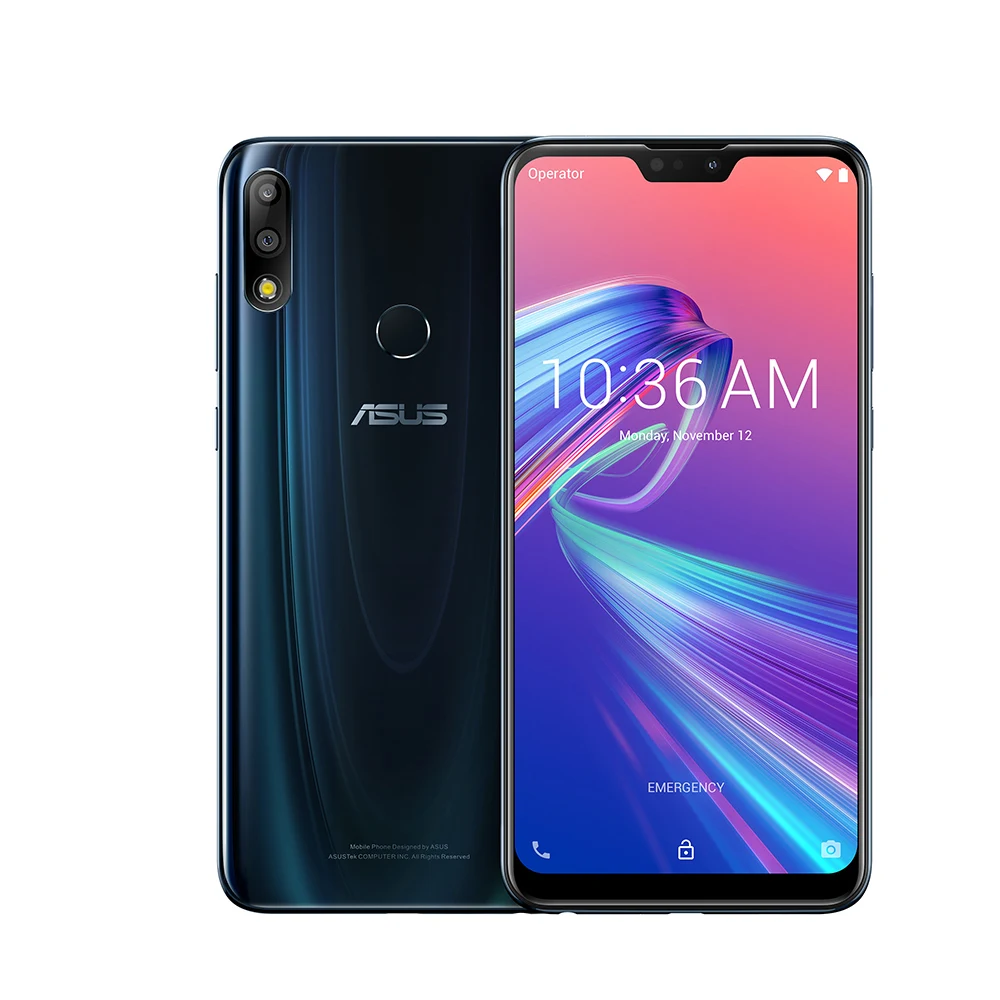 ASUS ZenFone Max Pro M2 ZB631KL, 4 Гб ОЗУ, 64 Гб ПЗУ, 6,3 дюймов, 4G LTE, Face ID, 5000 мАч, Android 8,1, смартфон, игровой телефон