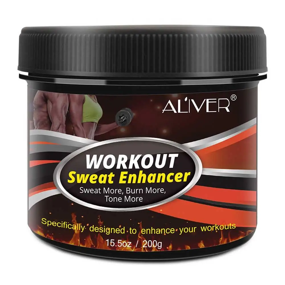 200G Workout Sweat Enhancer Slimming Abdomen Muscle Building Fat Burning Anti Cellulite Body Slimming Cream For Men