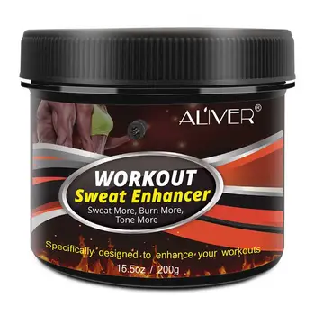 

200G Workout Sweat Enhancer Slimming Abdomen Muscle Building Fat Burning Anti Cellulite Body Slimming Cream For Men