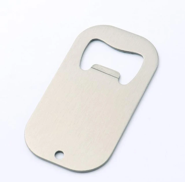 Sublimation Bottle Opener Blanks Key Ring Aluminum Heat Transfer Keychain  Bottle Openers - AliExpress