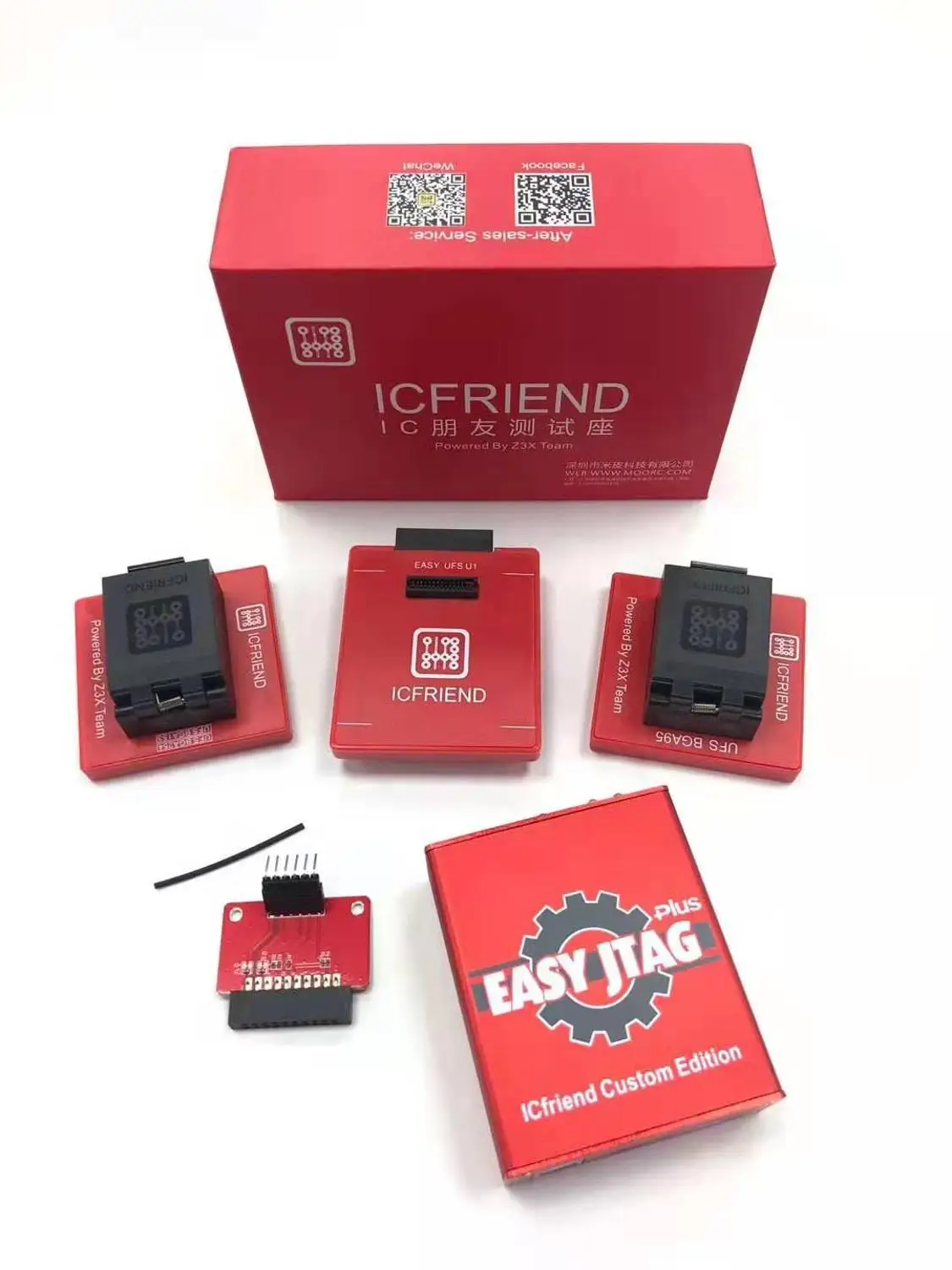 Z3x pro Набор ICfriend+ легкий JTAG box 3 в 1 pro версия